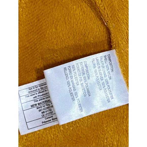 Women's Jacket, Large, Mustard Yellow - Picture 14 of 14